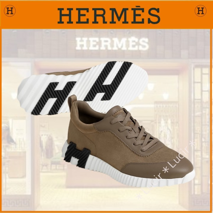 洗練さと共に☆HERMES 人気 スニーカー《バウンシング》