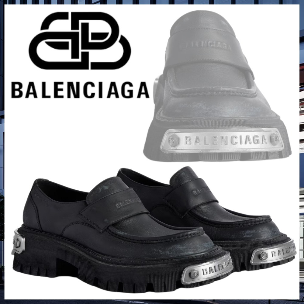 【BALENCIAGA】 メンズ Tractor ローファー