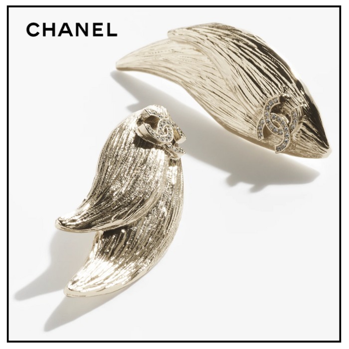 【エレガント♪】CHANEL クリスタル ピアス