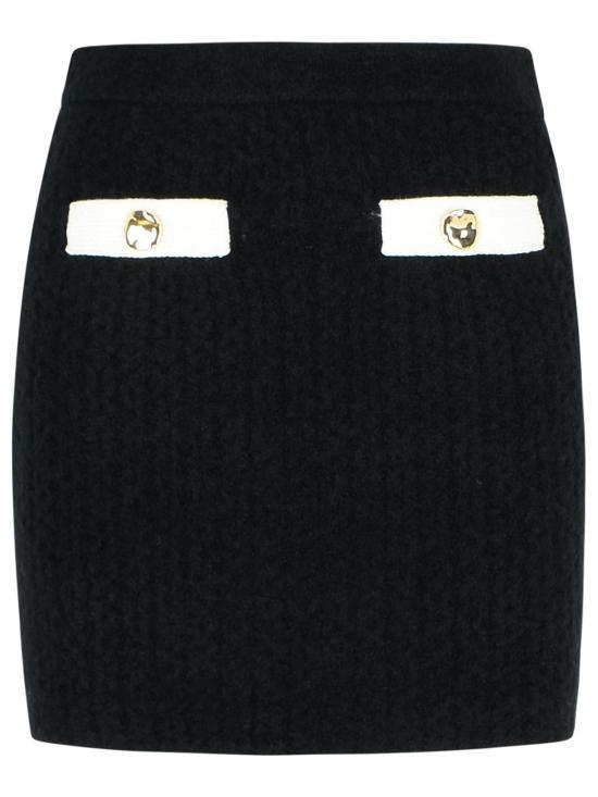 ミニスカート SELF PORTRAIT Women Mini Skirts AW24 074SK BBLACK Black