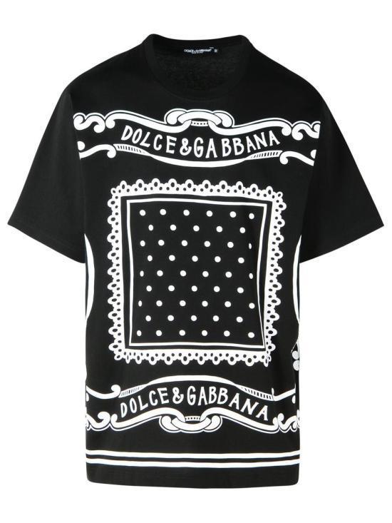 Tシャツ・カットソー DOLCE  GABBANA Men Tops G8PN9T G7N8ON0000 Black