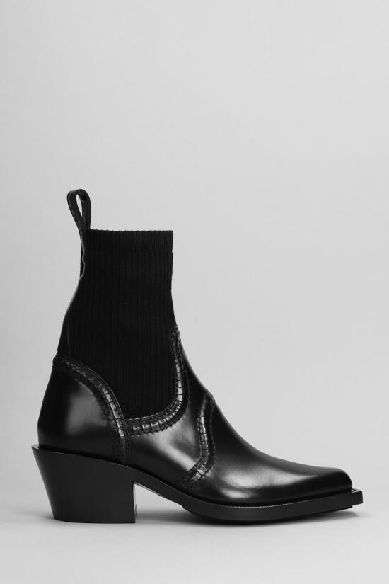 ミドルブーツ CHLOE Women Boots 384247 CHC23A706FI Black