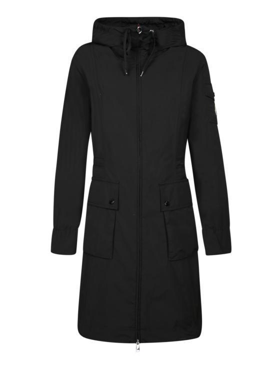 コート MONCLER Women Trench Coats 1C00021 549P3 999 Black