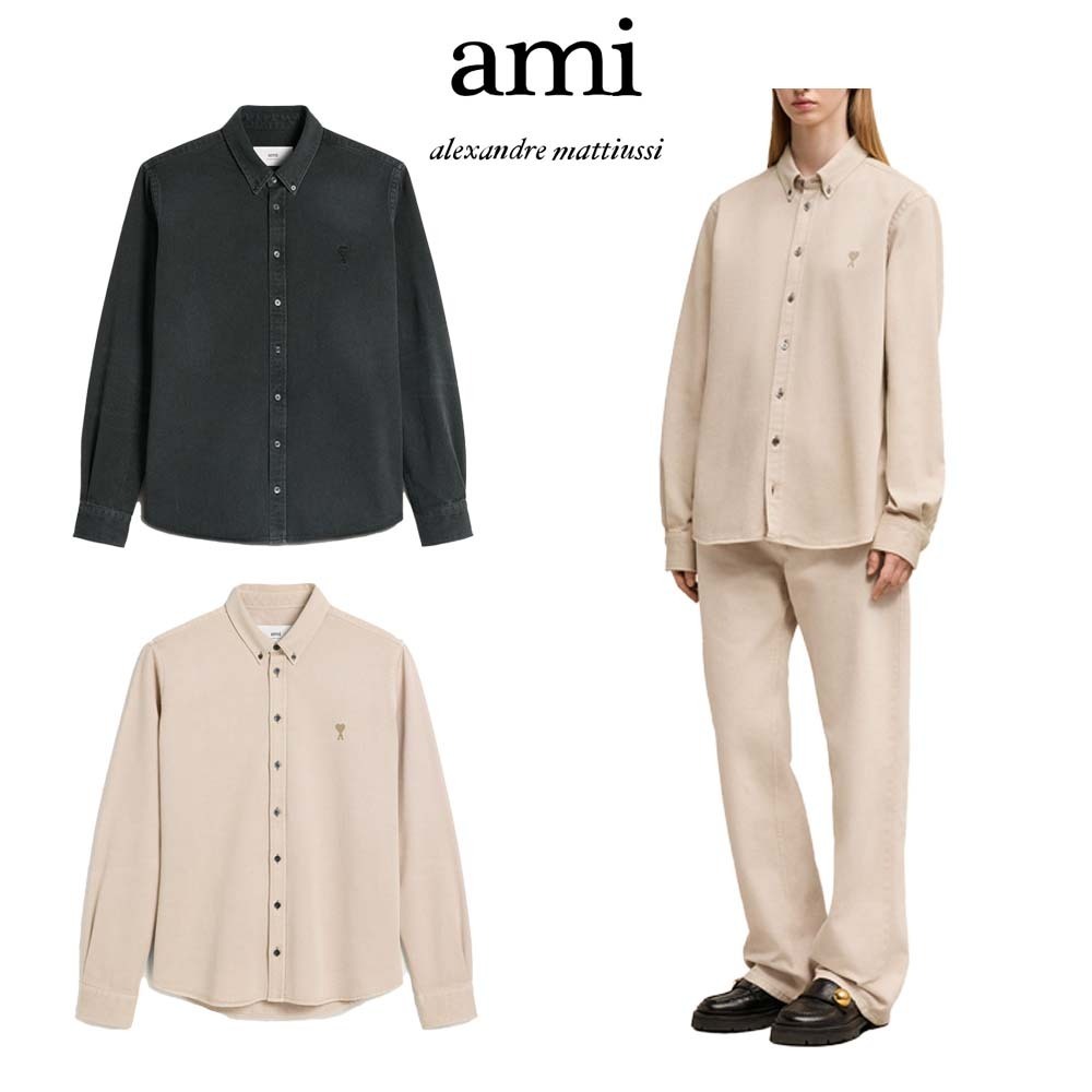 [AMI PARIS] Button-Down Ami de Coeur Shirt★送料・関税込み★