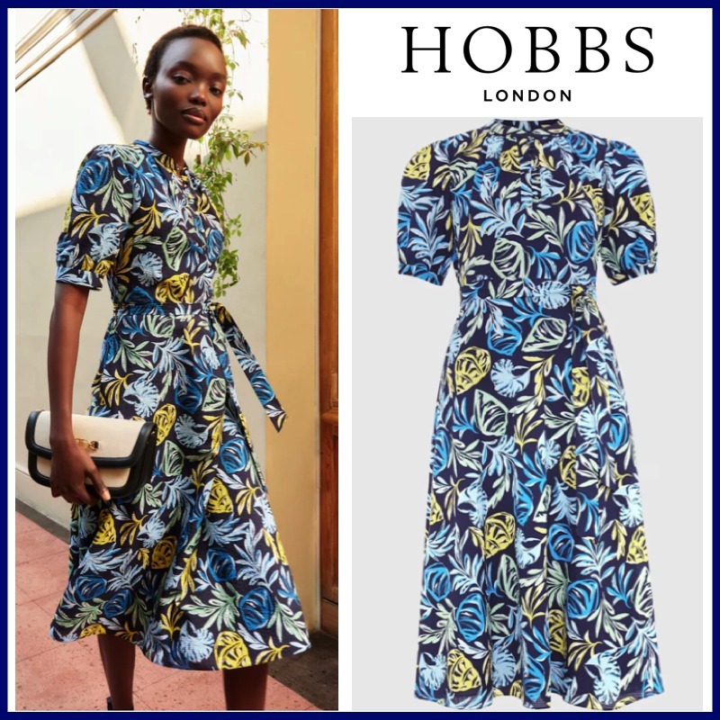 日本未入荷☆【HOBBS】リゾート気分♪トロピカルワンピース