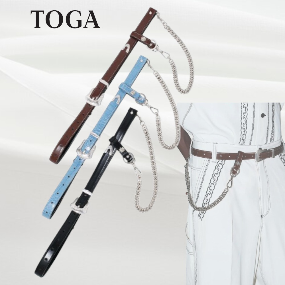【TOGA】CHAIN KEY RING BELT