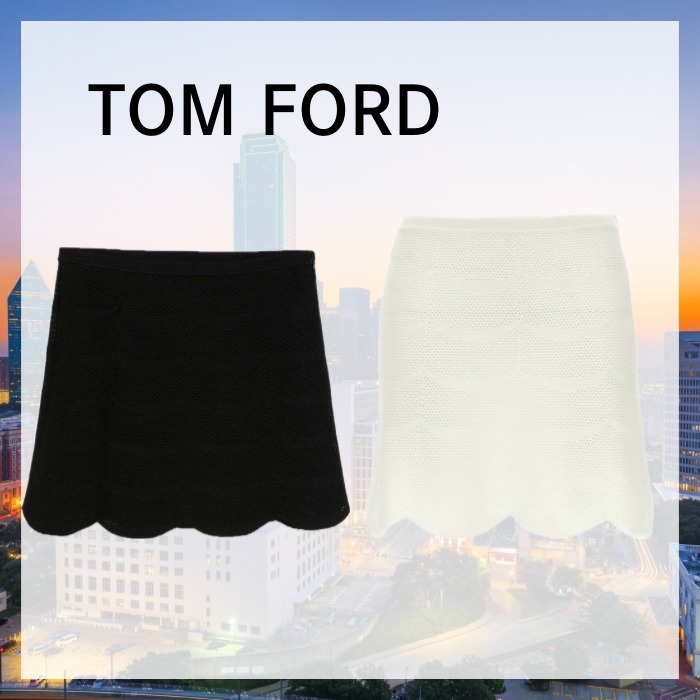 ミニスカート tom ford Crochet mini skirt