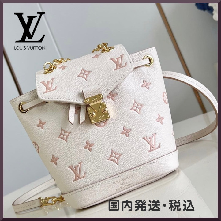 【日常に上品さを♪】LV ★ バイカラー レザー ナノ ノエ