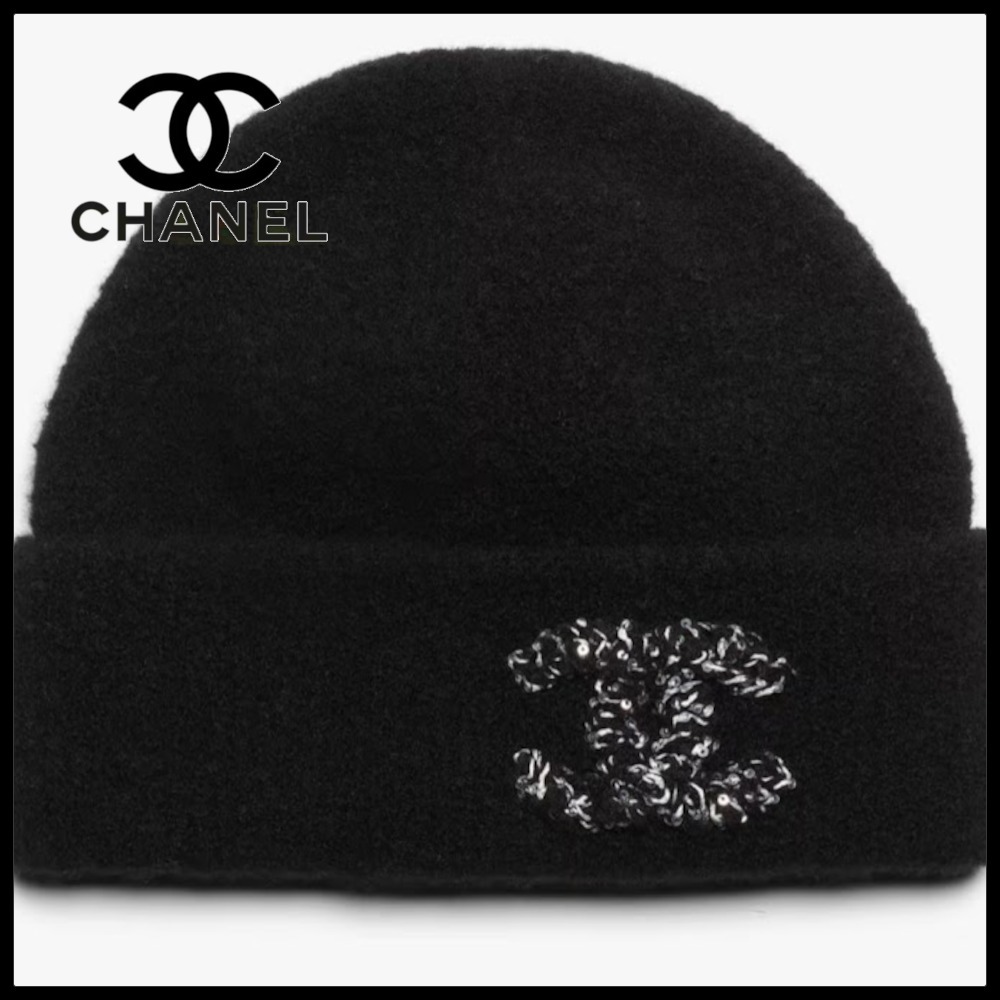 【コーデを格上げしてくれる♪】CHANEL 25-26AW  ニット 帽子