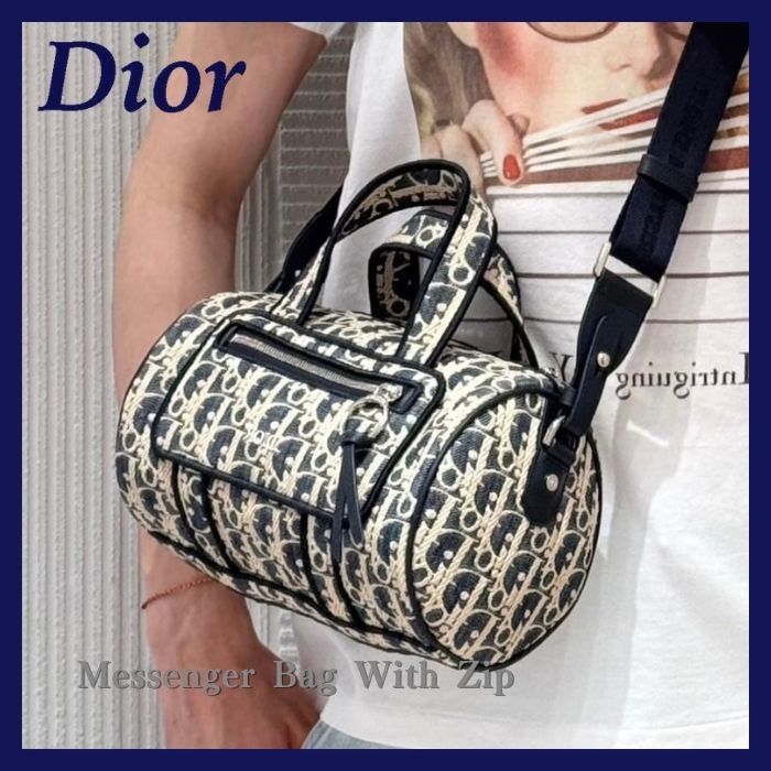 【抜群の収納力と存在感】DIOR オブリーク メッセンジャーバッグ