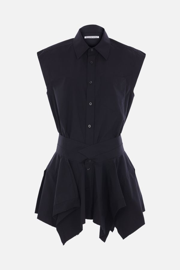 ワンピース ALEXANDER WANG POPLIN MINI SHIRTDRESS