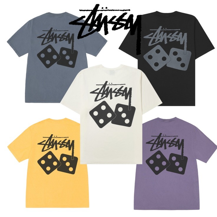 ◆Stussy◆Pigment Dyed Dice T-Shirt◆送料/関税込◆