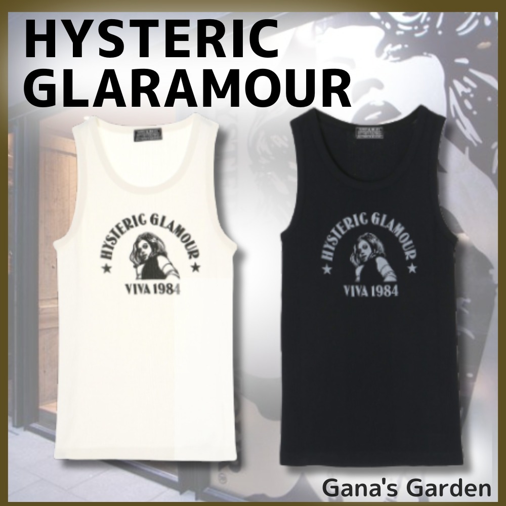 すぐにお届け ロゴ【HYSTERIC GLARAMOUR】VIVA1984 タンクトップ