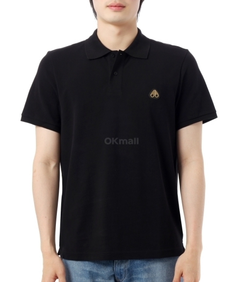 MOOSE KNUCKLES｜SHORT-SLEEVED PIQUE/COLLAR (Evertt Gold