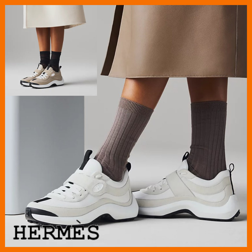 【モダンなデザイン♪】HERMES スニーカー Loop