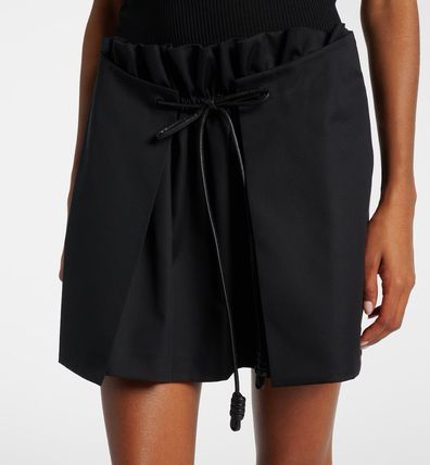LOEWE ロエベ ミニスカート 黒 -(S位) 4102723D0019 ブラック（黒）系 LOEWE(ロエベ) ミニスカート(レディース