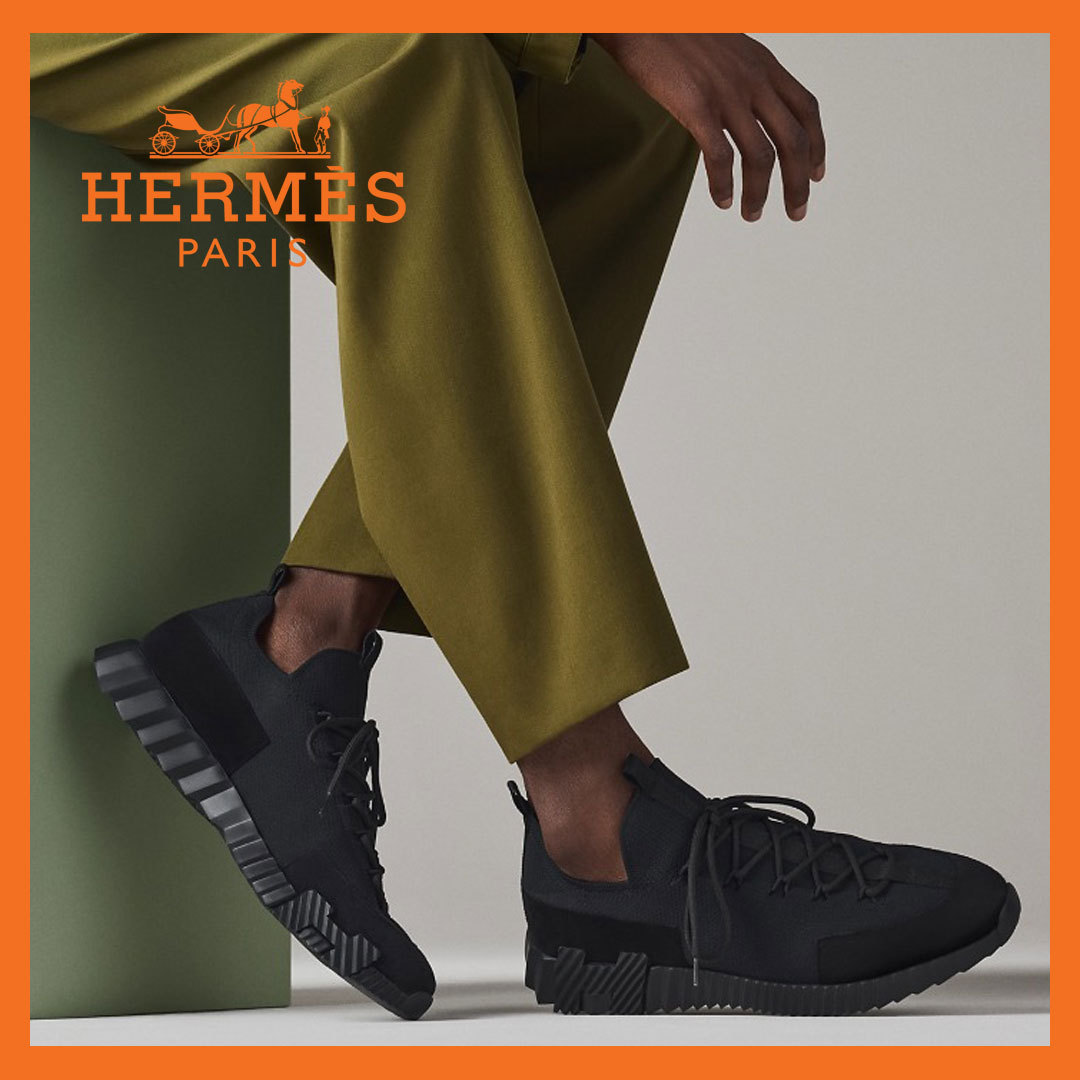 【HERMES】《slip-on Lift》スニーカー