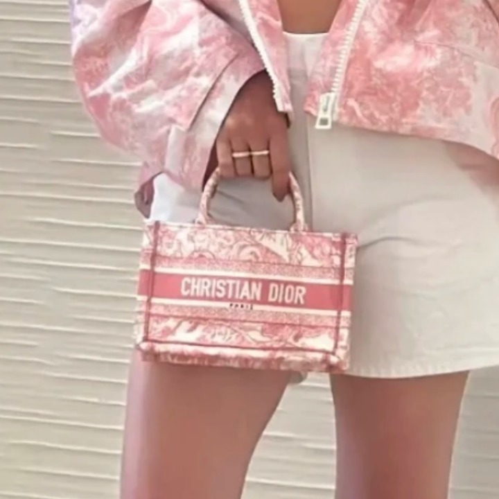 《優美な夏☆》Dior Dioriviera Book Tote ミニトートバック