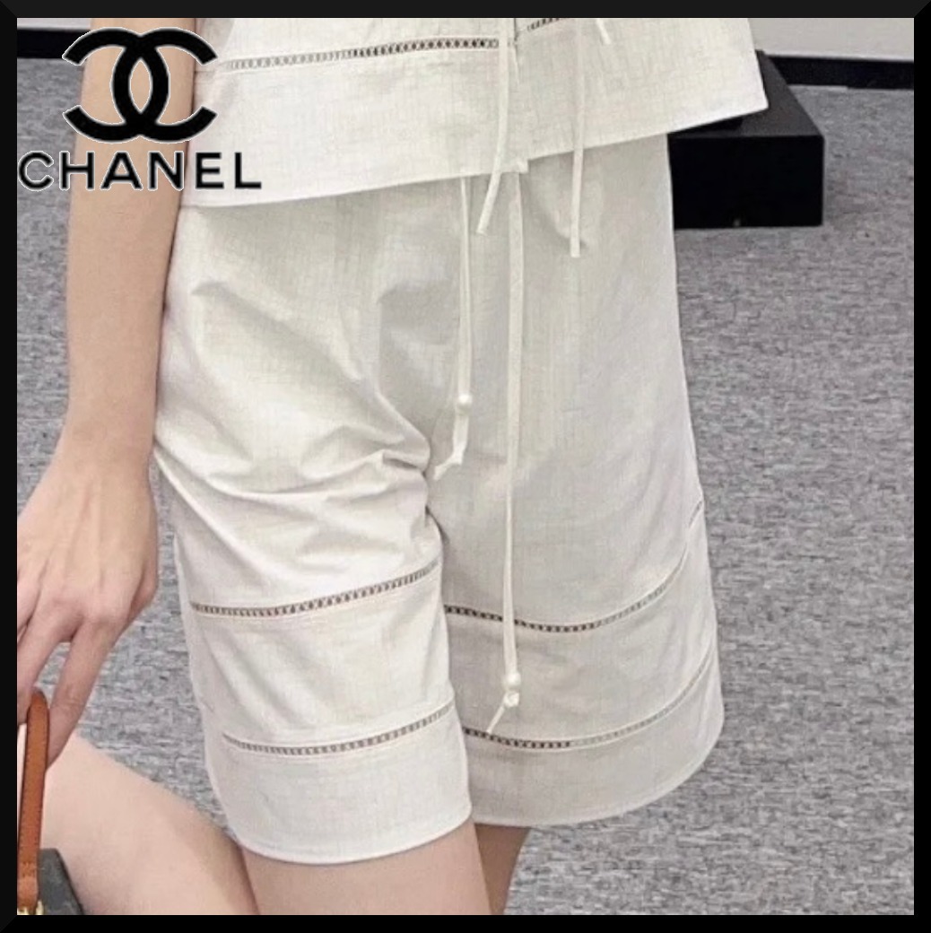 【夏にピッタリ♪】CHANEL バミューダパンツ