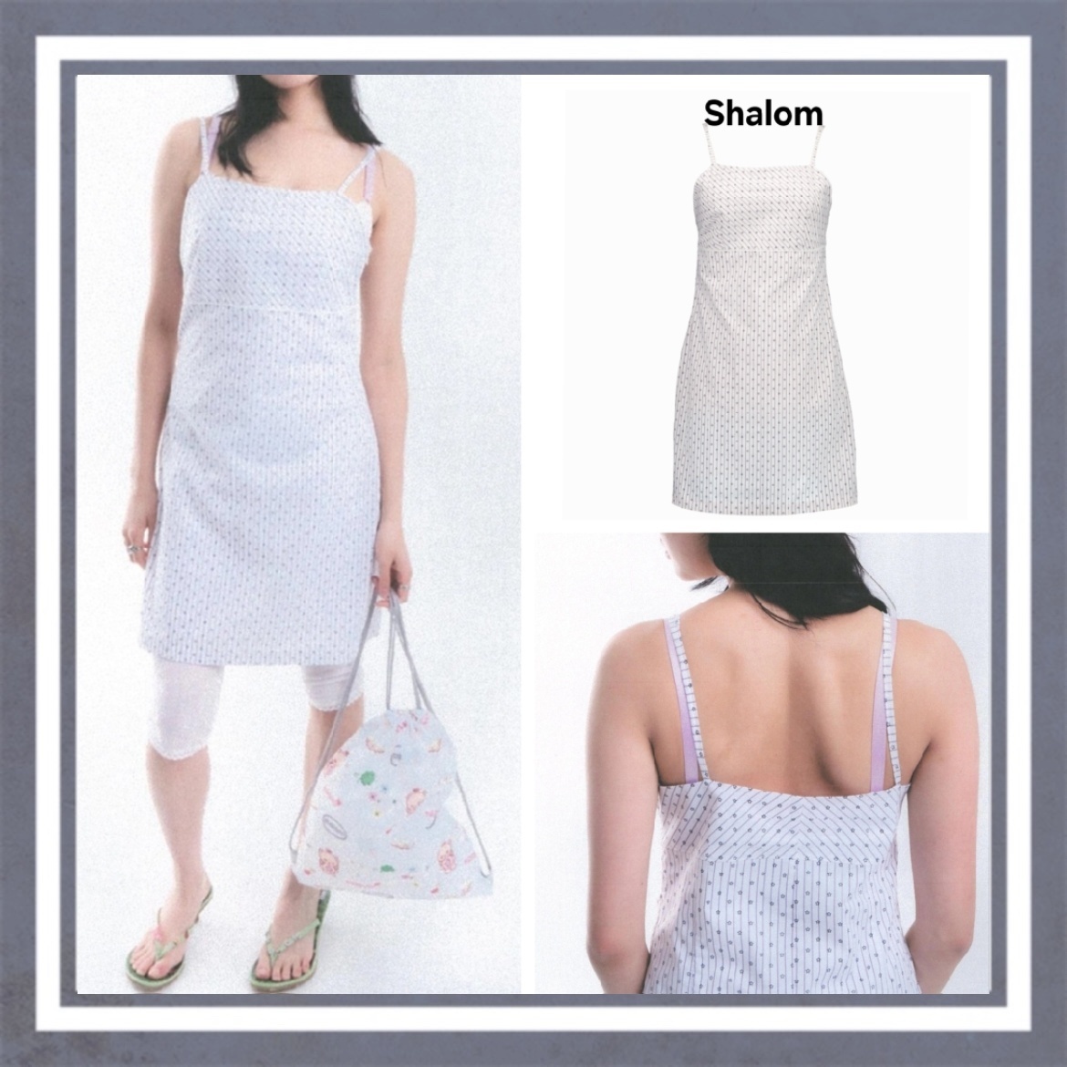【SHALOM】VACANCE STAR DRESS