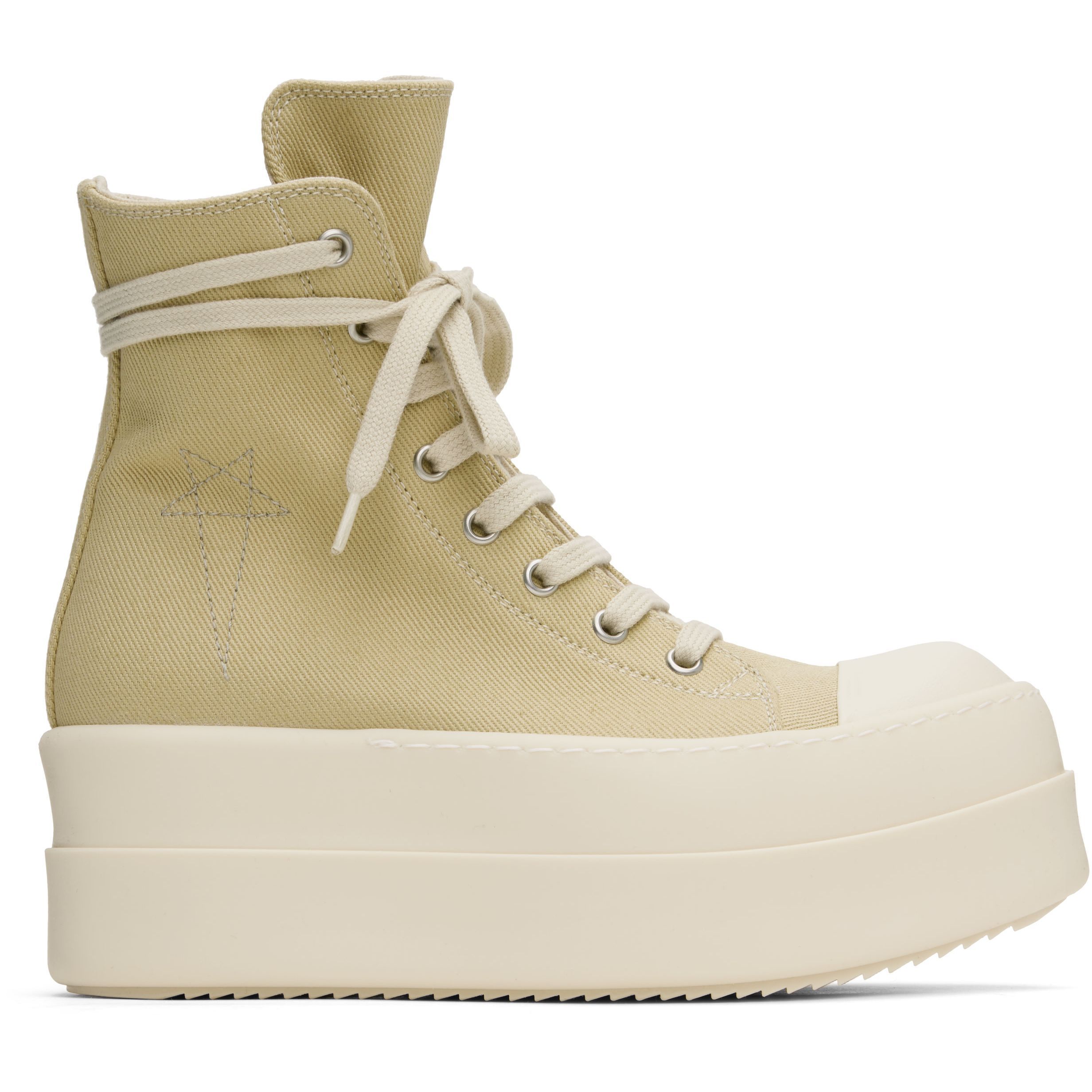【正規品】Rick Owens DRKSHDW ベージュ レディース 厚底靴