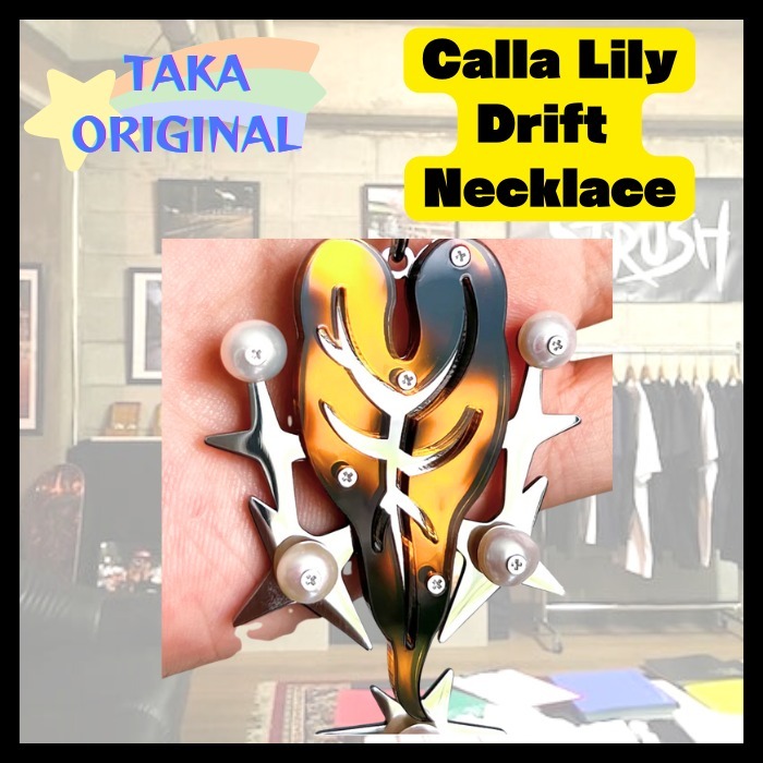 『TAKA ORIGINAL』Calla Lily Drift Necklace
