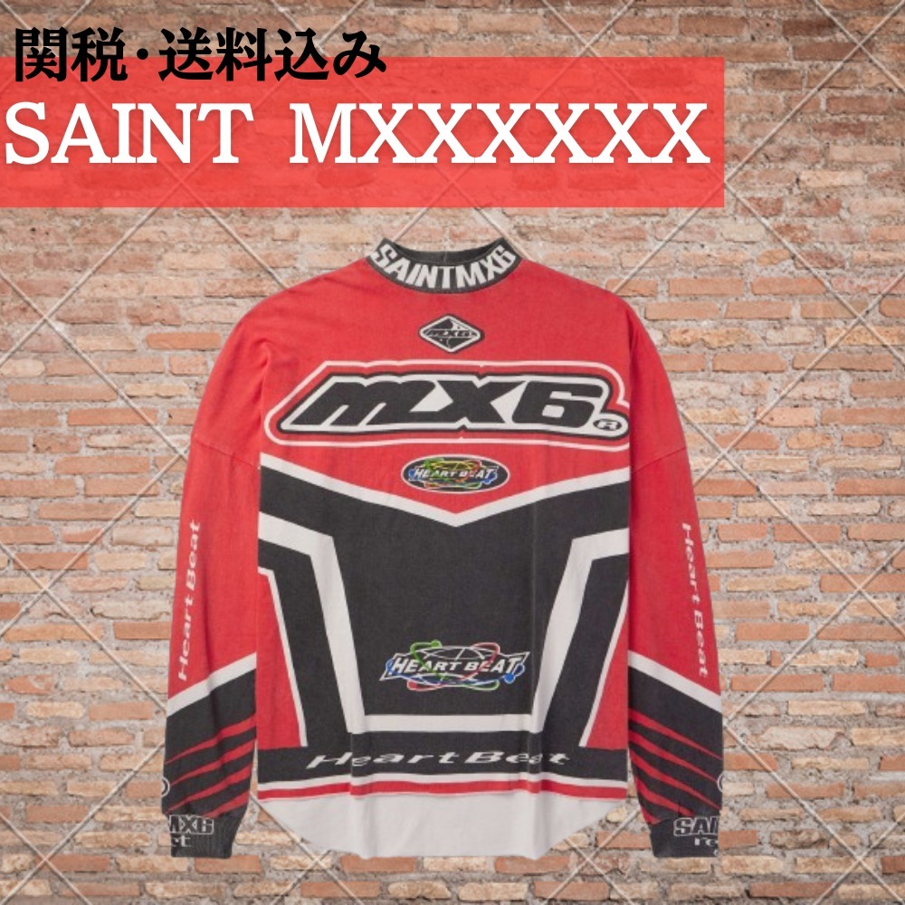 ＜SALE＞Saint Mxxxxxx MX6 モトクロスレース ロゴTシャツ