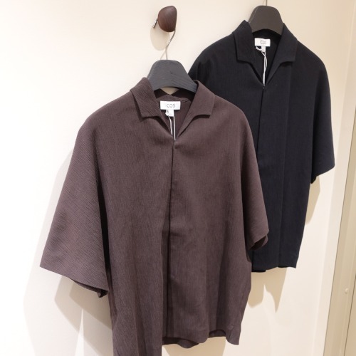 “COS MEN” Crinkled Cotton Shirt