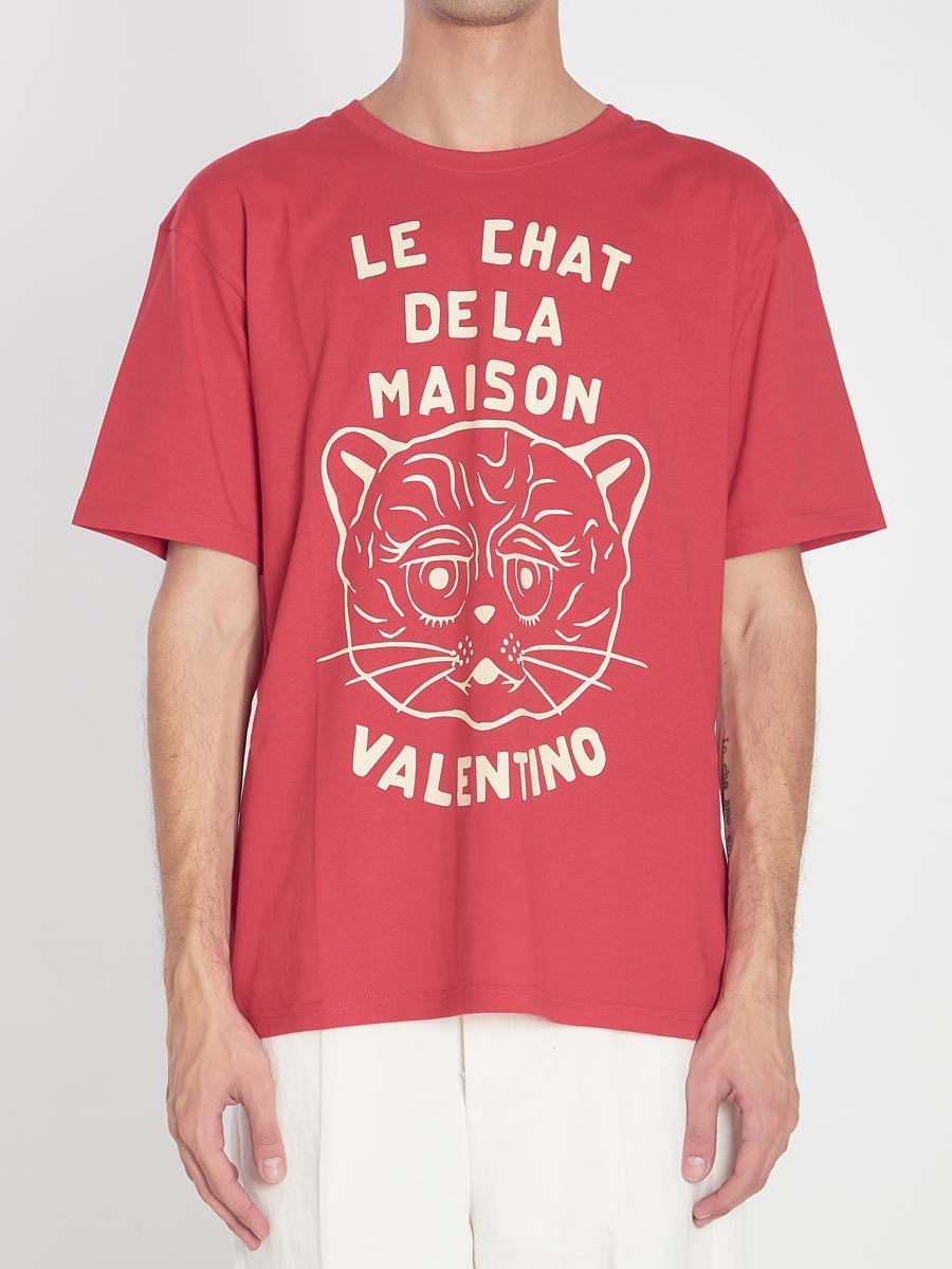 【関税＆送料込み】Valentino Garavani Chat De La Maison T-S