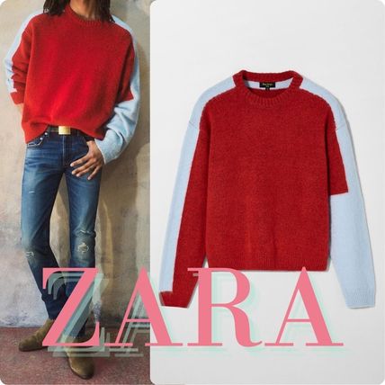 【ZARA×Bobby Gillespie】カラーブロックセーター 3166/308/600 BOBBY GILLESPIE X ZARA カラーブロックニット 3166/308 (ZARA