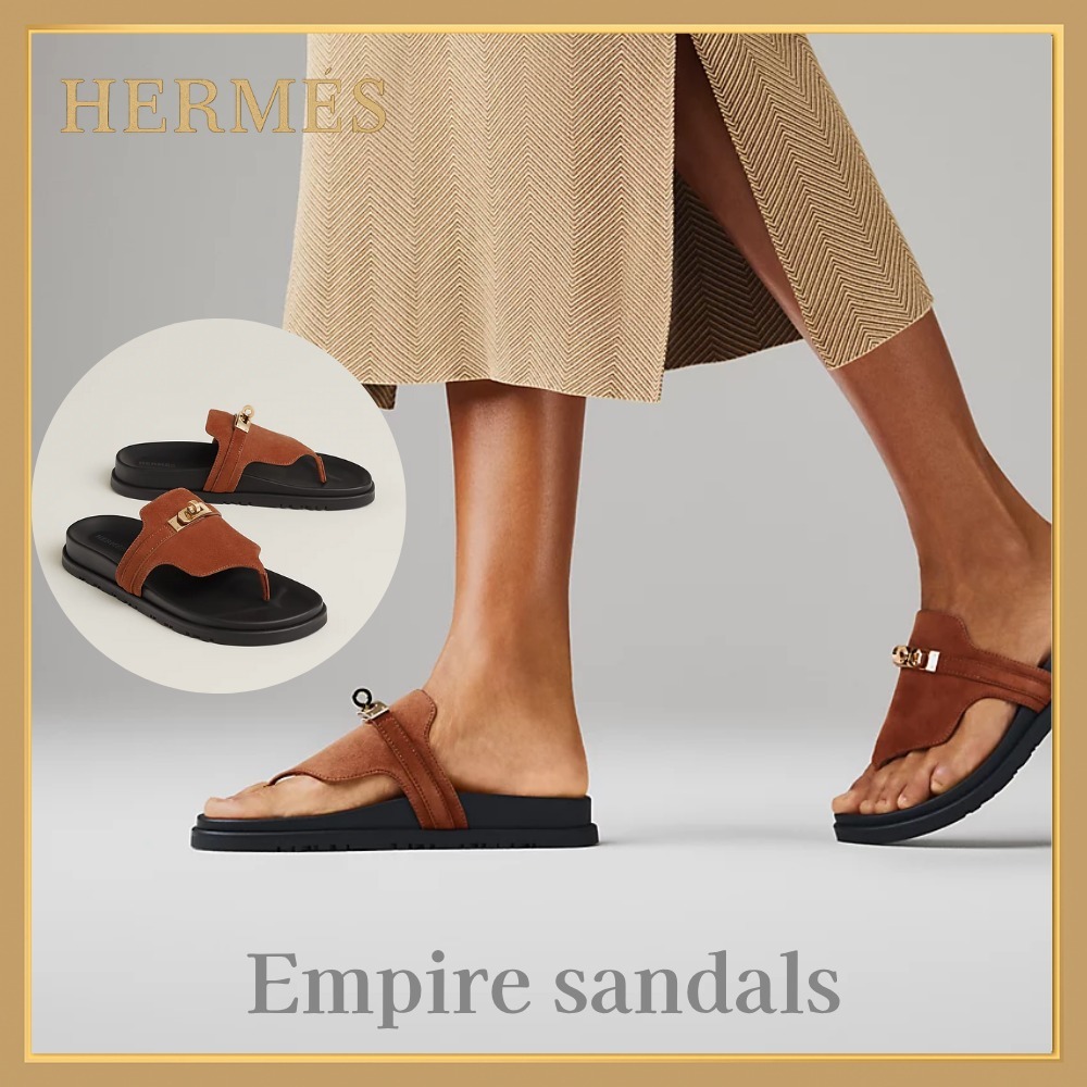 【洗練されたデザイン♪】HERMES Empire サンダル