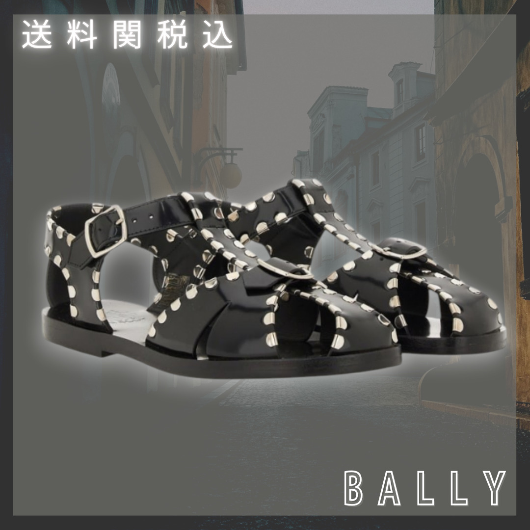 【BALLY】★送料関税込★Salis フラットサンダル レザー