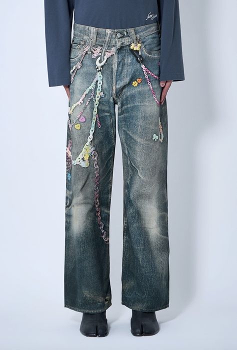 人気アイテム《Acne Studio》バギーフィットジーンズ - 1981M