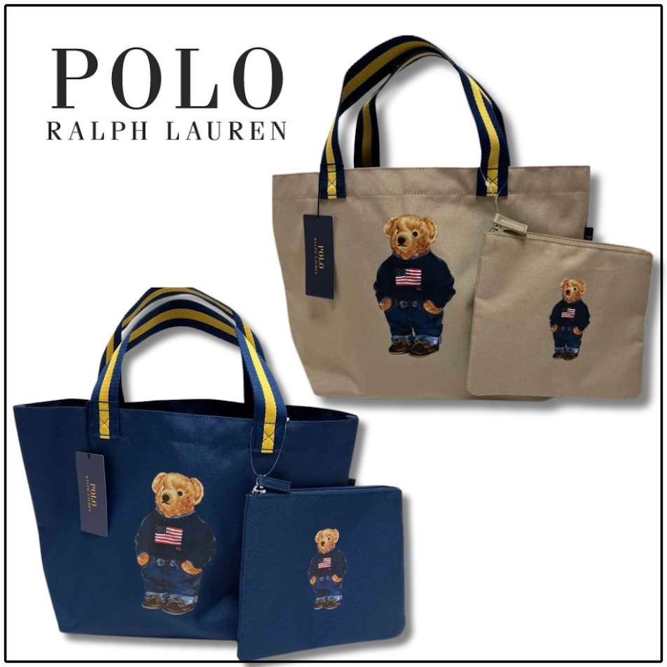 国内買付【POLO RALPH LAUREN】すぐ届く Polo ベア エコバッグ