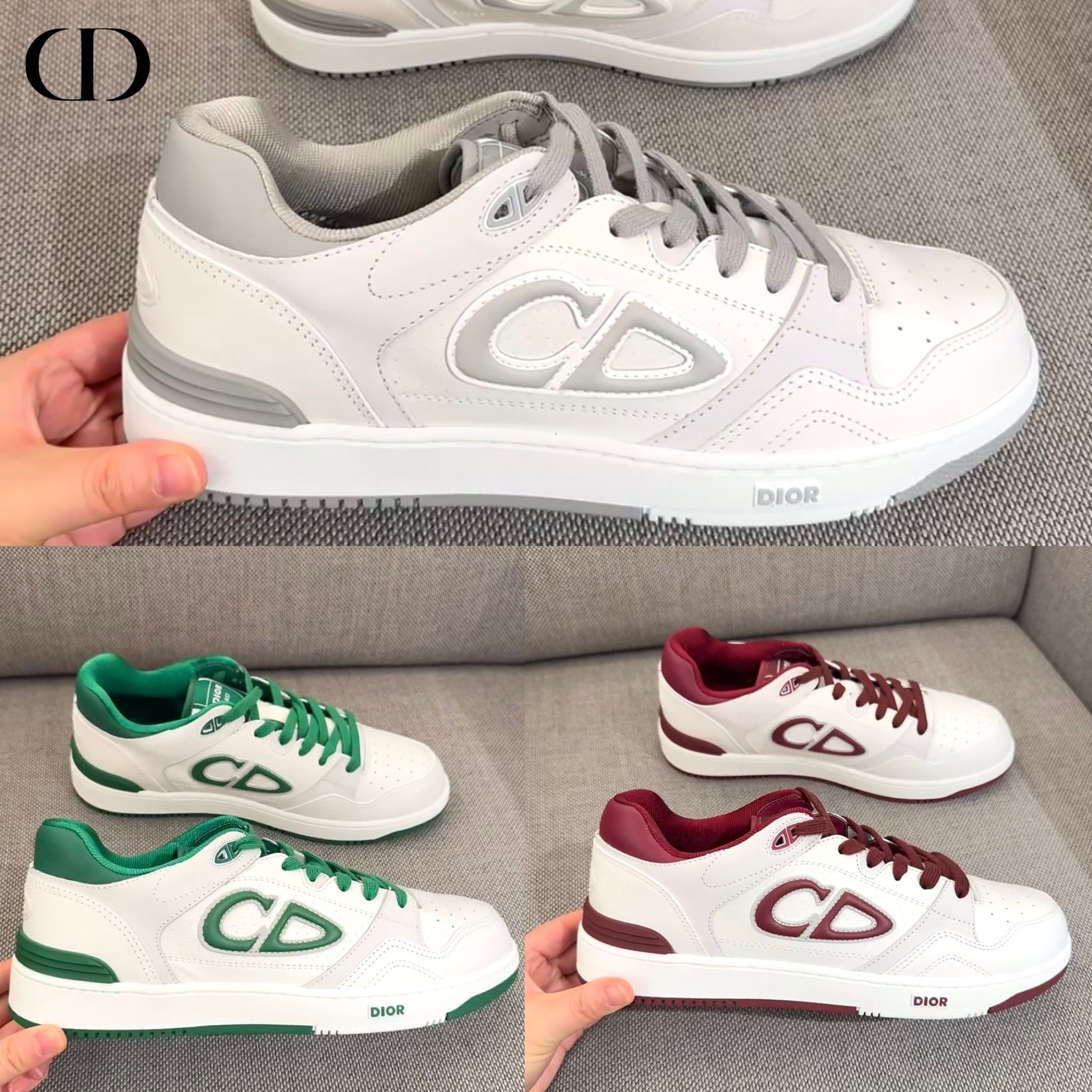 スポーティな魅力☆【DIOR】B57 ドリブル ロートップスニーカー