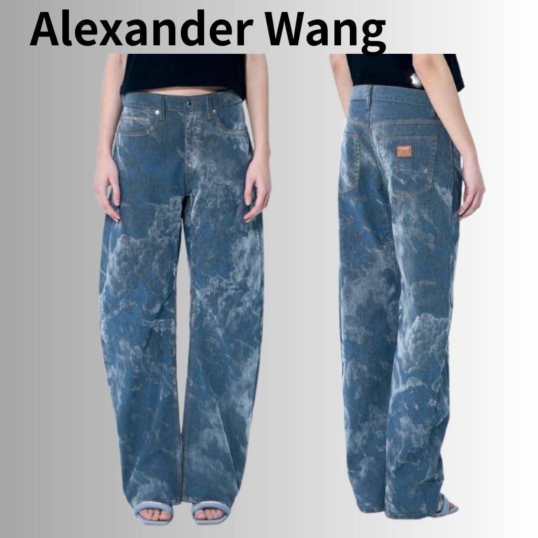 Alexander Wang ローライズ フロックジーンズ