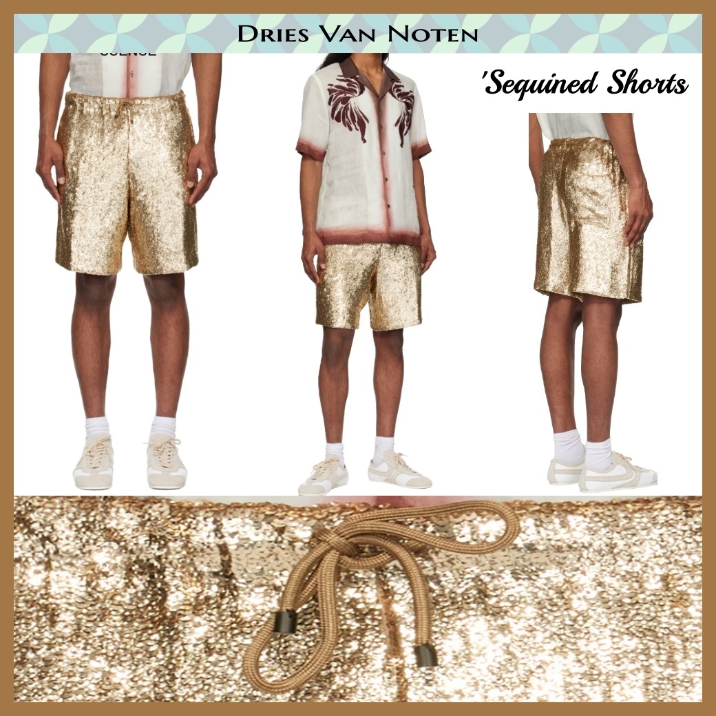Dries van noten / スパンコール ショートパンツ