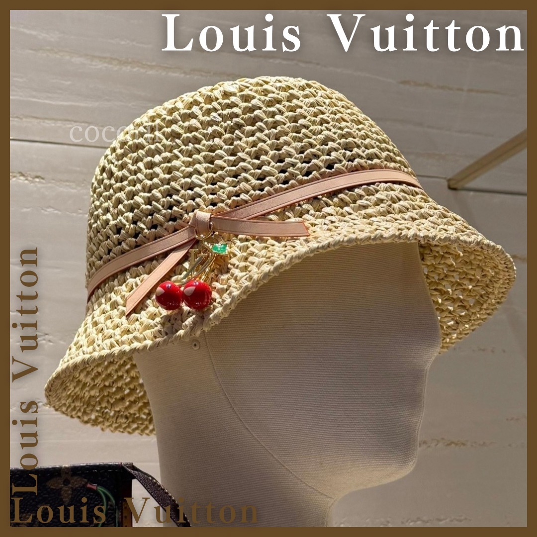【村上隆コラボ／遊び心溢れる】◆Louis Vuitton◆ハット帽子