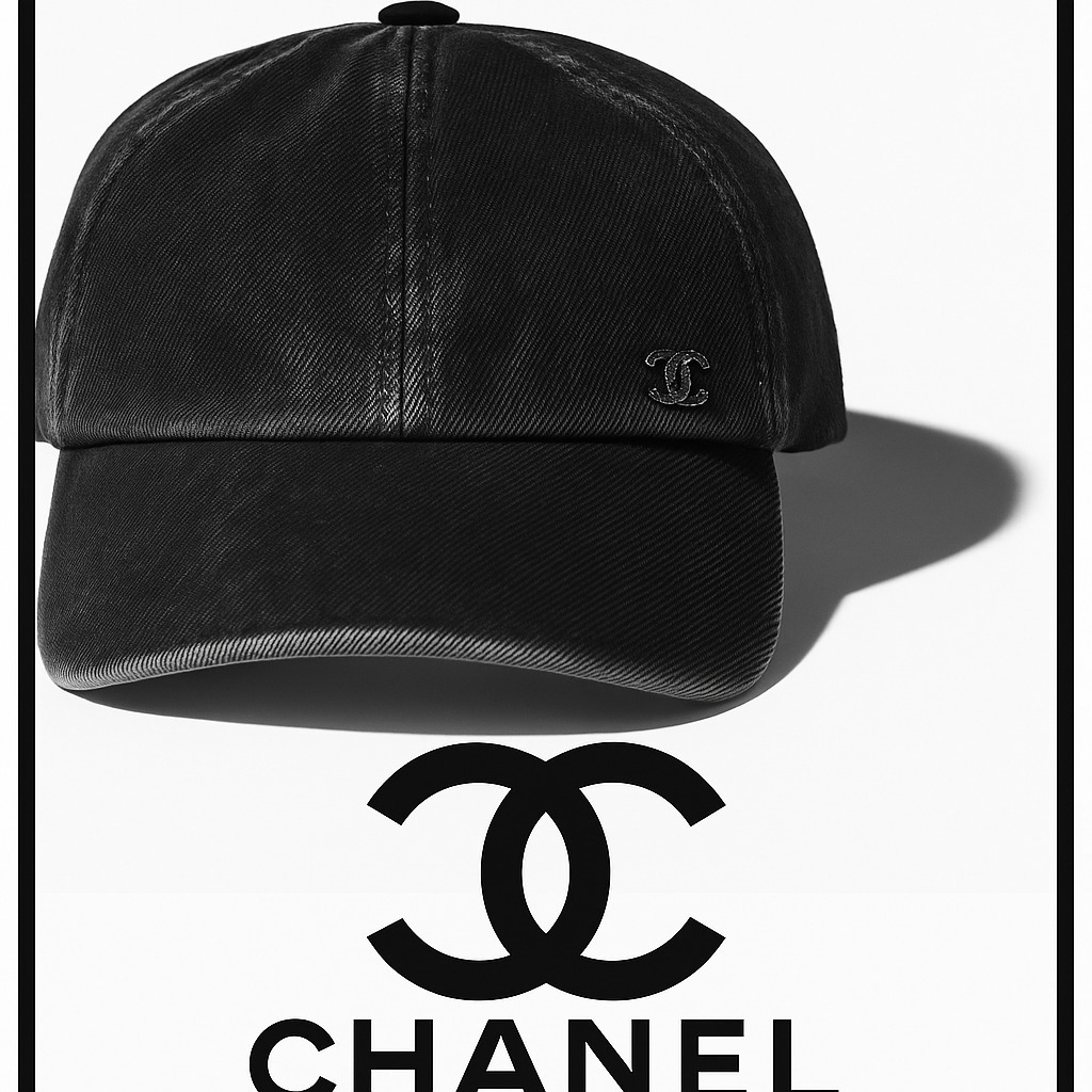 デニムの自由、チャコールの品格【CHANEL】デニムキャップ
