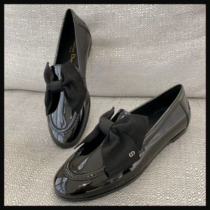 正規品 タキマキ着 Dior ローファー ロゴ レディース 36.5