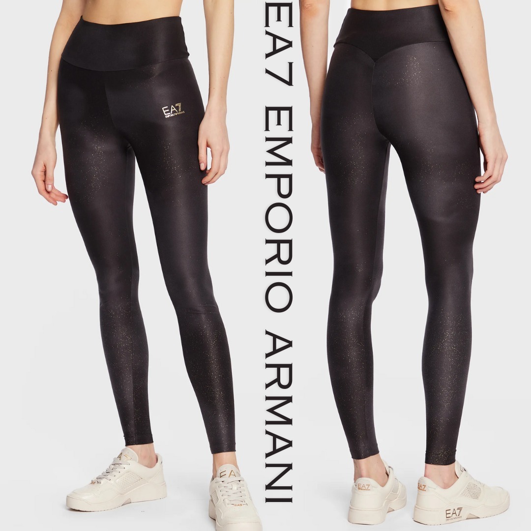 関税込 EA7 EMPORIO ARMANI レギンス テクニカルファブリック