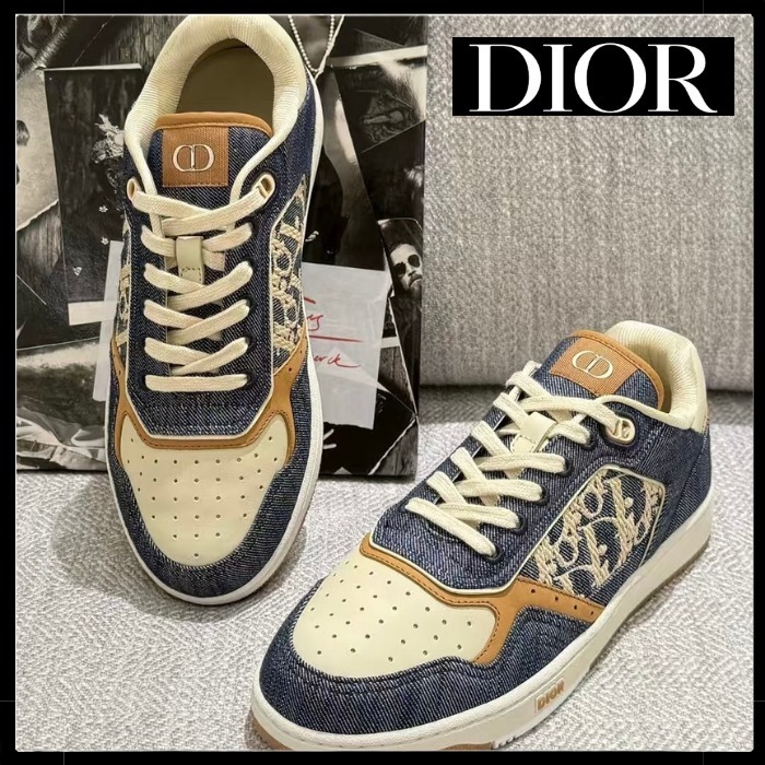 【お洒落デニム☆】Dior★B27 Uptown ロートップスニーカー