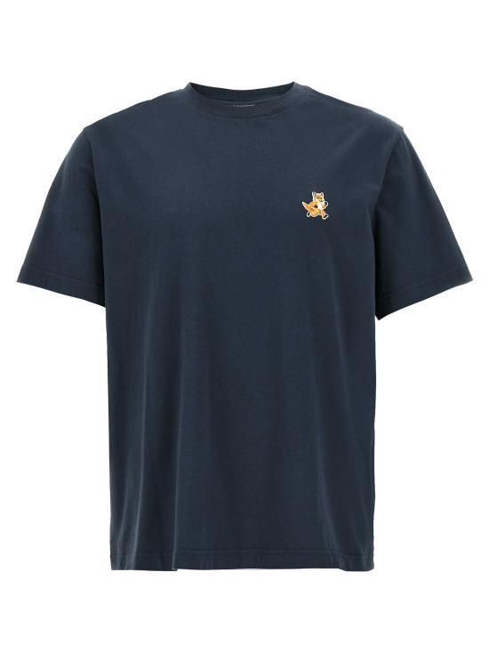 Tシャツ・カットソー MAISON KITSUNE Men T Shirts MM00125KJ0008P476 Blue