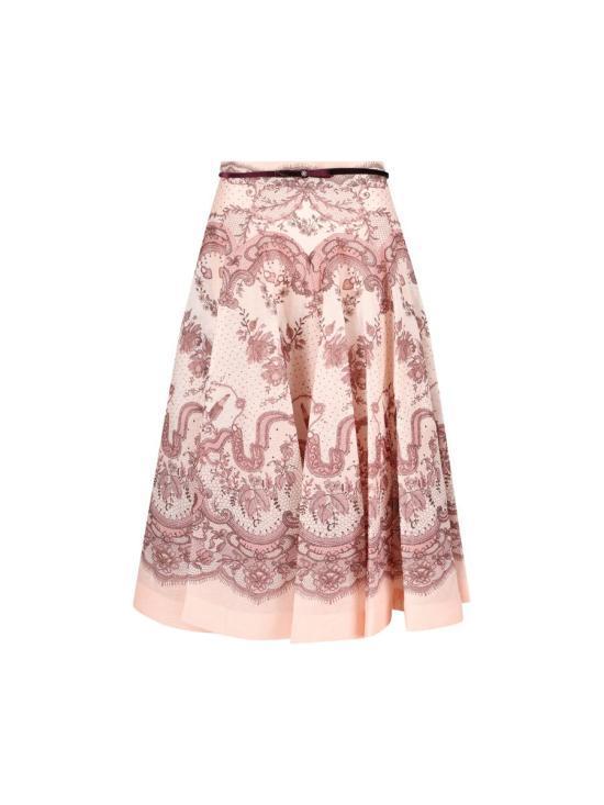 ミニスカート ZIMMERMANN Women Mini Skirts 2272SR251PNKLACPRI P25 PINK