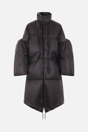 sacai サカイ ダウンコート 黒 1(S位) 0357925E0085 sacai(サカイ) ダウンジャケット・コート(レディース) - 海外