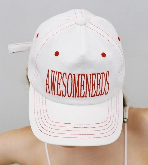 共用【AWESOMENEEDS】シグネチャーキャップ◆韓国人気
