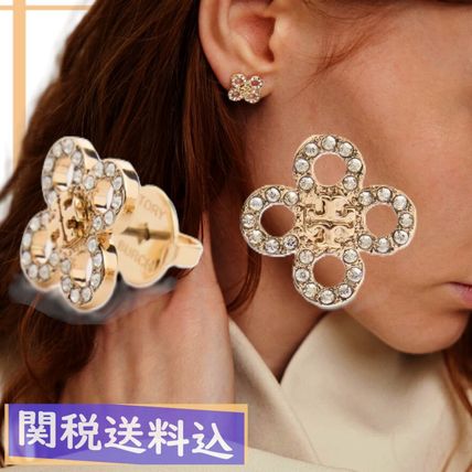 【送料関税込】TORY BURCH ジェミニリンク ピアス 真鍮 真鍮 Tory Burch(トリーバーチ) アクセサリー(レディース