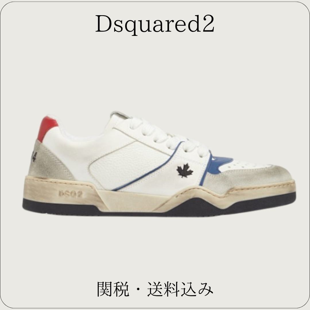 Dsquared2【Dsq2 スニーカー☆ホワイト】関税送料込
