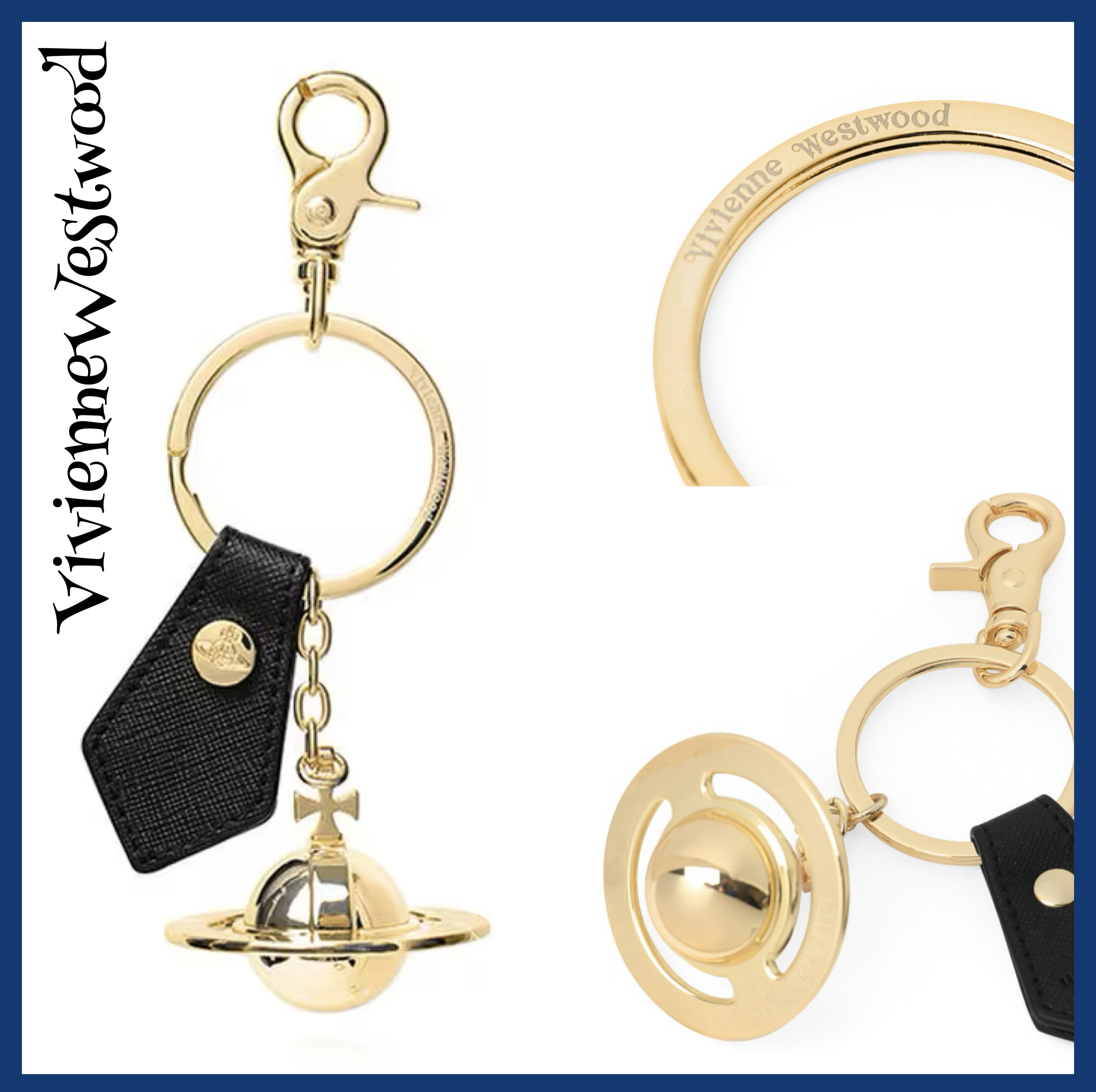 【関税込み】Vivienne Westwood 3D ORB キーホルダー キーリング