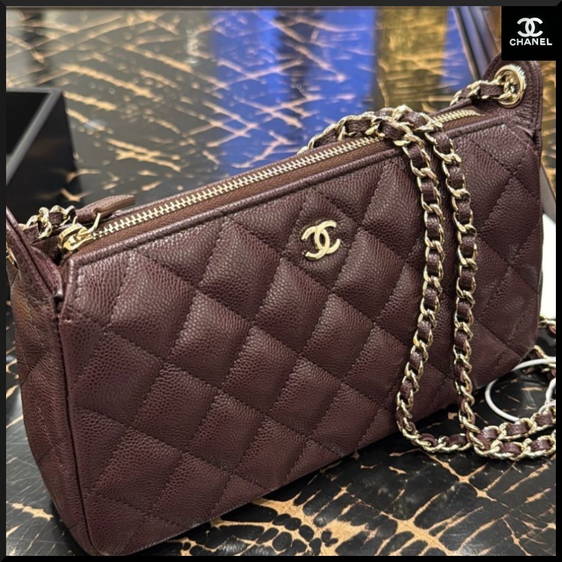 【普段使いに☆】CHANEL チェーンクラッチ